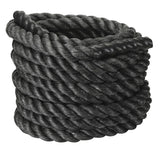 Battle rope i 38 mm tykkelse beklædt med beskyttelse